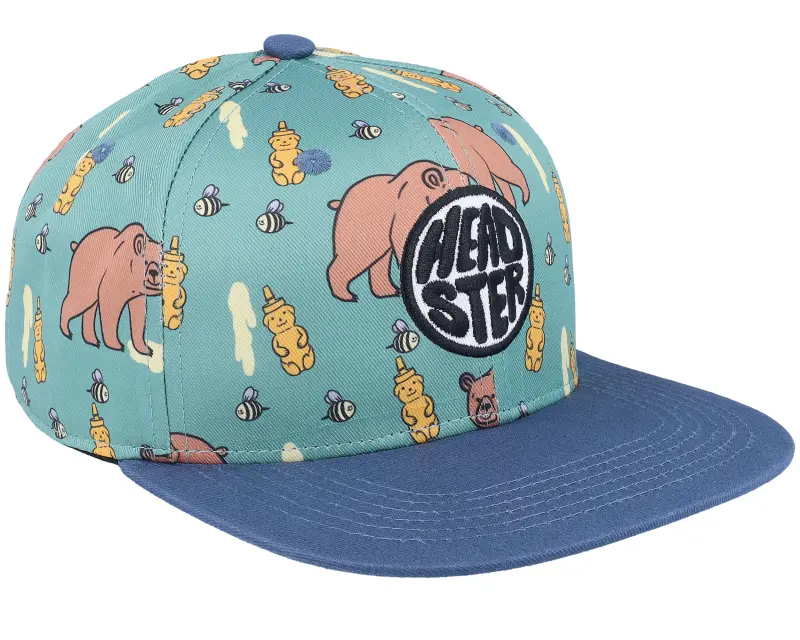 Headster Kids Honey Bear Iguana Green Snapback online