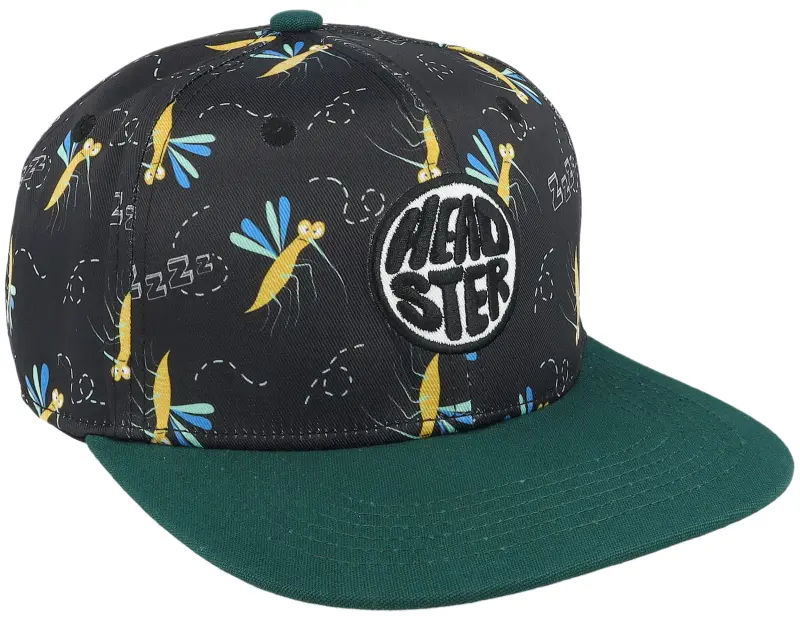 Headster Kids Mosquito Black/Dark Green Snapback online