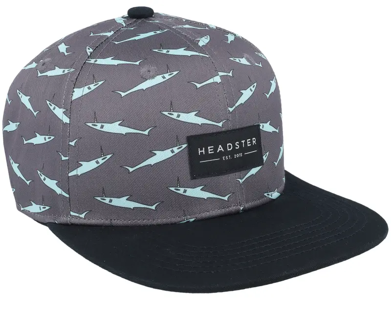 Headster Kids Narwhal Deep Charcoal Snapback online