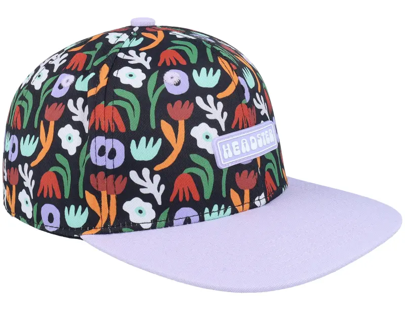 Headster Kids Petal’s Realm Black/Lilac Snapback online