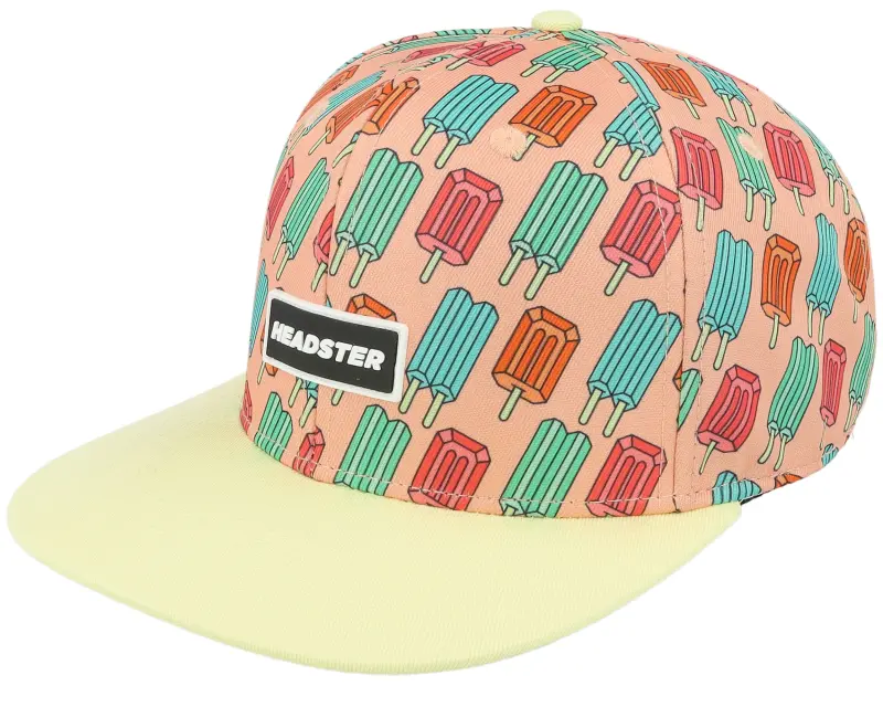 Headster Kids Pop Neon Peaches Pink/Yellow Snapback online