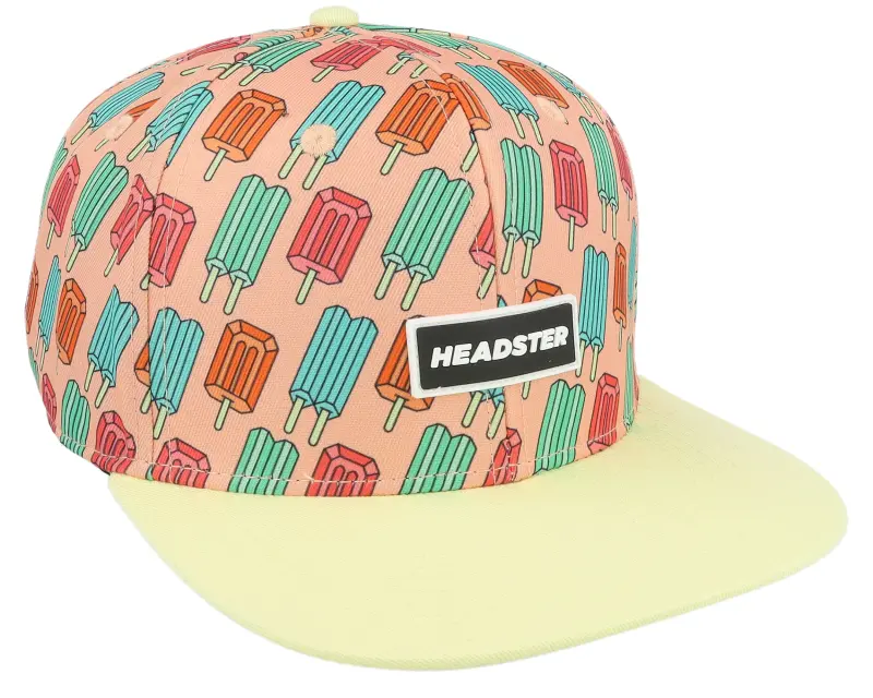 Headster Kids Pop Neon Peaches Pink/Yellow Snapback online