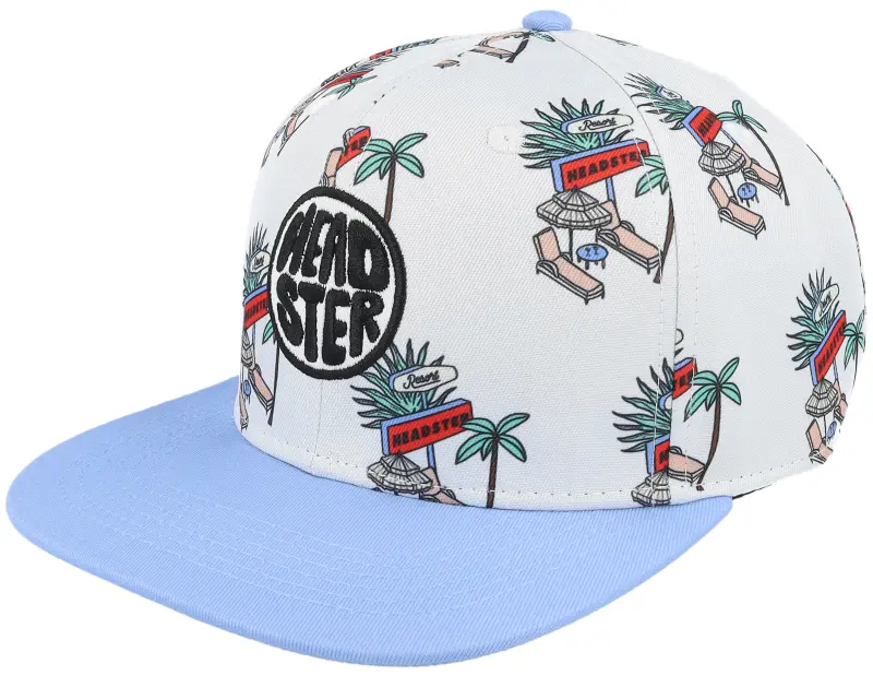 Headster Kids Resort White Sand/Light Blue Snapback online