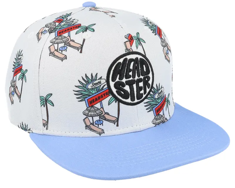 Headster Kids Resort White Sand/Light Blue Snapback online