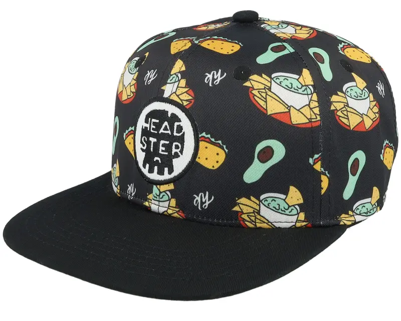 Headster Kids Taco Tuesday Black Snapback online
