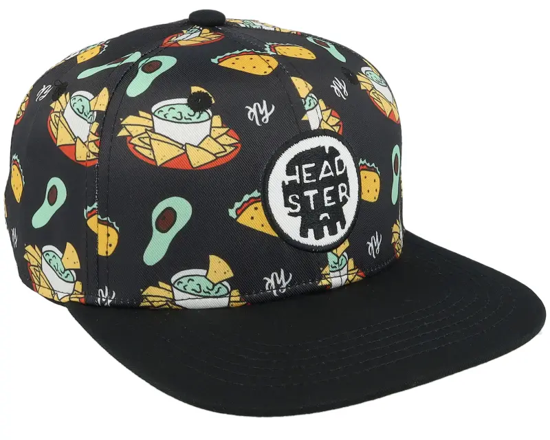 Headster Kids Taco Tuesday Black Snapback online