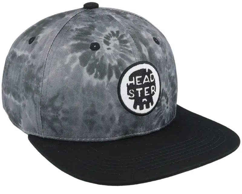 Headster Kids Tie Dye Black Snapback online