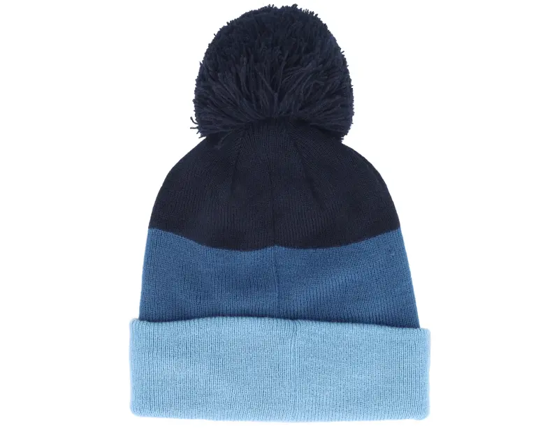 Headster Kids Tricolor True Indigo Toque & Fleece Pom online