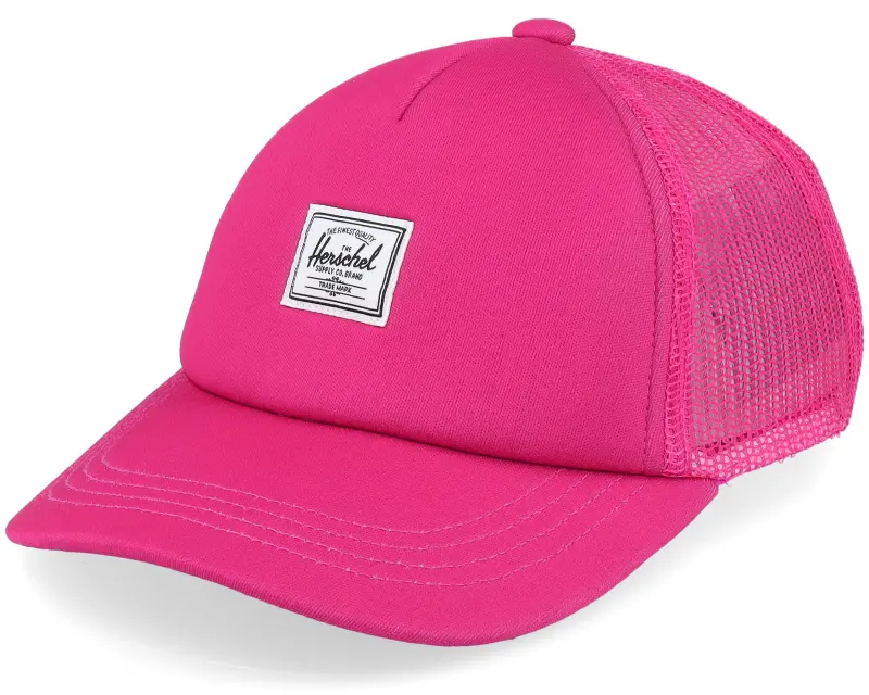 Herschel Kids Toddler Whaler Mesh Cap 2 – 4 Years Fuchsia Purple Trucker online