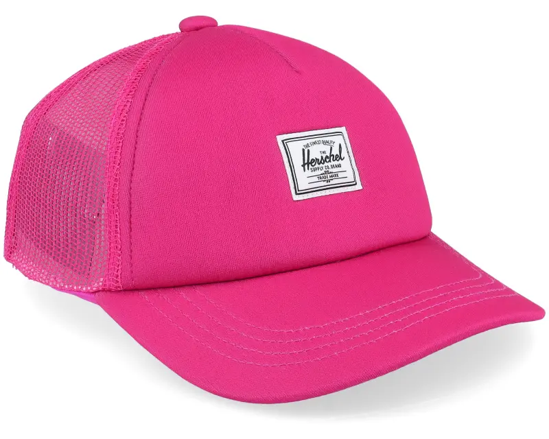 Herschel Kids Toddler Whaler Mesh Cap 2 – 4 Years Fuchsia Purple Trucker online
