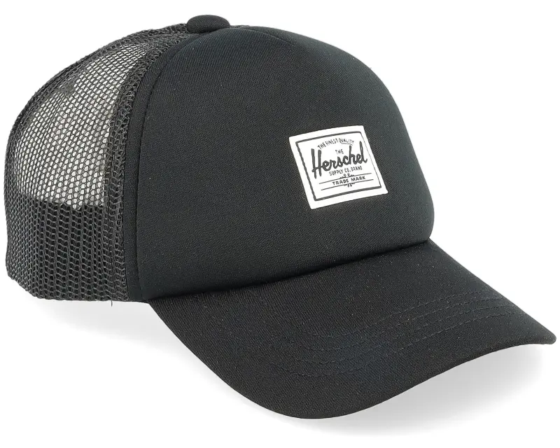 Herschel Kids Whaler Mesh Baby 6-18 Months Black Classic Logo Trucker online