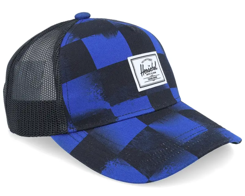 Herschel Kids Whaler Mesh Stencil Checker/Sodalite Blue Trucker online