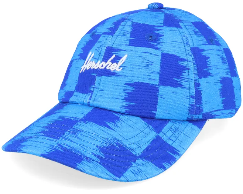 Herschel Sylas Cap Check Yourself Dazzling Blue Dad Cap online