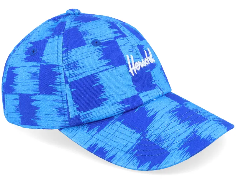 Herschel Sylas Cap Check Yourself Dazzling Blue Dad Cap online