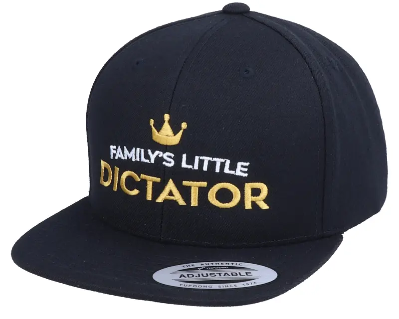 Iconic Kids Familys Little Dictator Black Snapback online