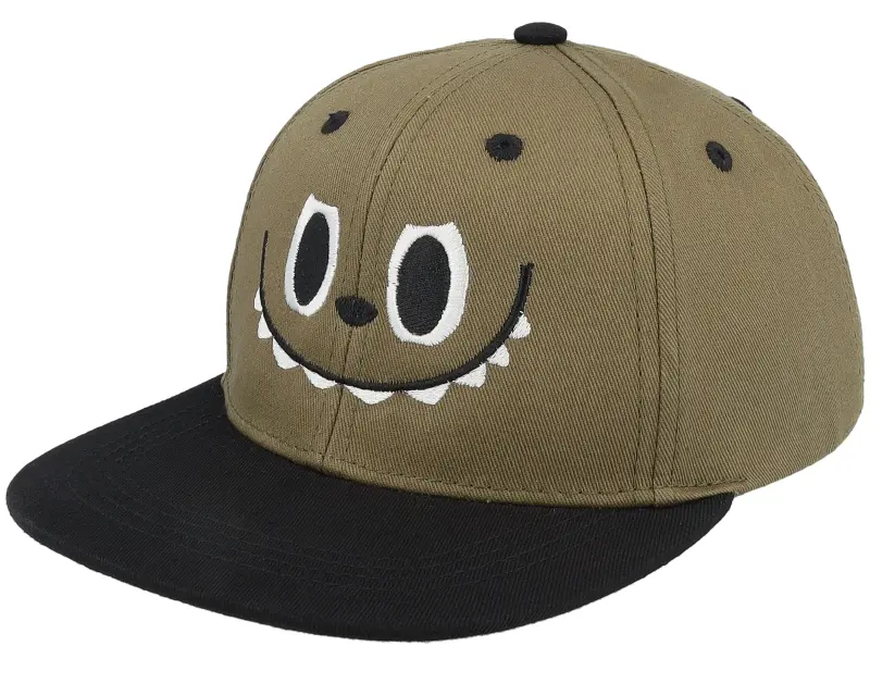 Iconic Kids Little Monster Dark Olive/Black Brim Snapback online