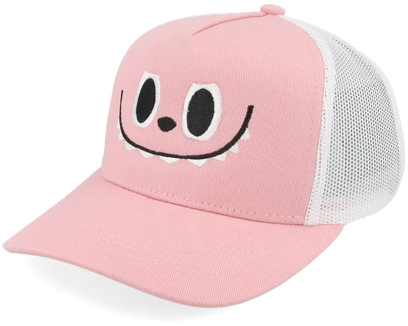 Iconic Kids Little Monster Light Pink/White A-frame Trucker online
