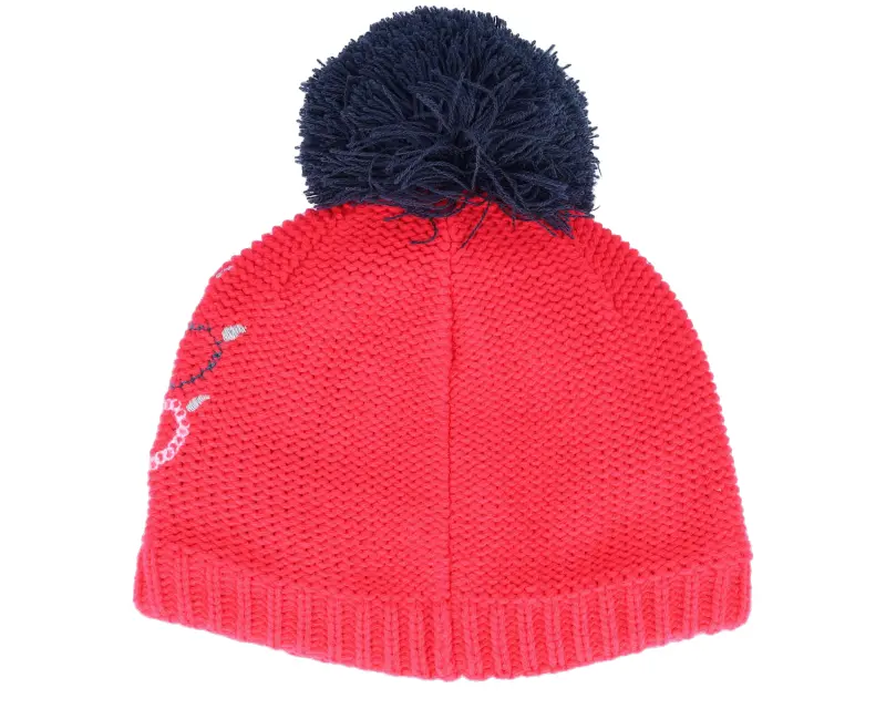 Jack Wolfskin Kids Paw Knit Cap Pink Dahlia Pom online