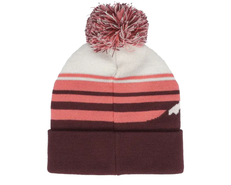 Jack Wolfskin Kids Stripy Pompom Beanie K Amaranth Pom online