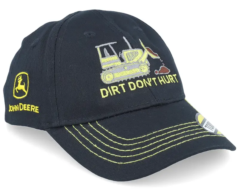 John Deere Dirt Don’t Hurt Black Adjustable online