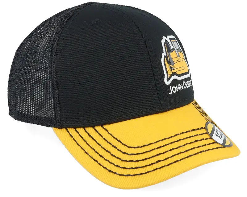 John Deere Kids Construction Cap Black/Yellow Trucker online
