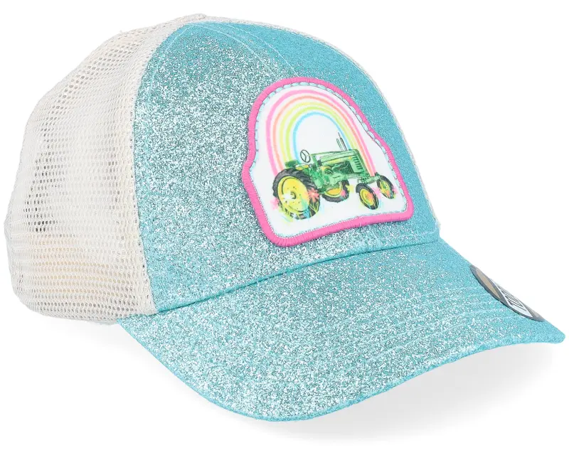 John Deere Kids Dgt Glitter Turquoise Trucker online