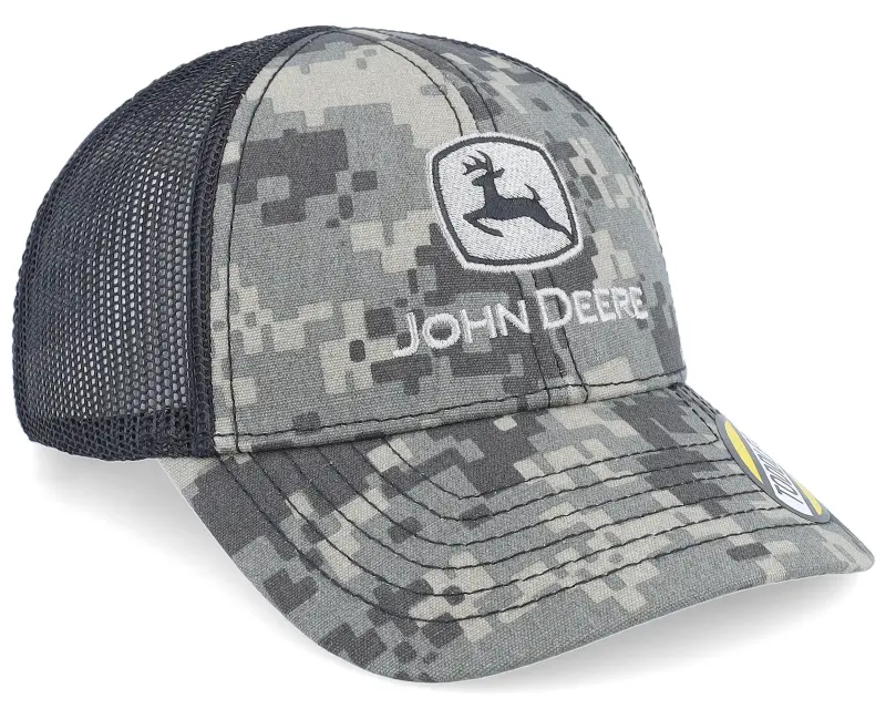 John Deere Kids Digi Hat Black/Camouflage Trucker online