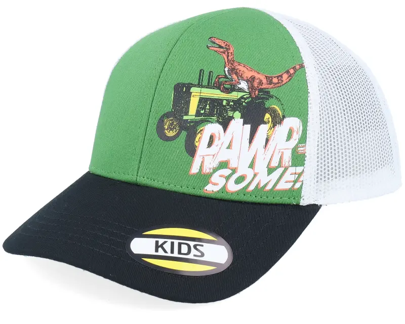 John Deere Kids Mesh Back Cap Green/White/Black Trucker online