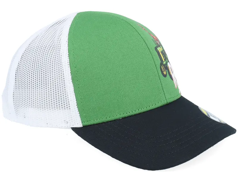 John Deere Kids Mesh Back Cap Green/White/Black Trucker online