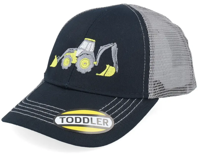 John Deere Kids Mesh Back Tractor Emb. Black/Grey Trucker online