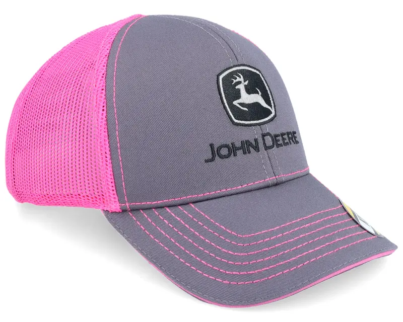 John Deere Kids Neon Charcoal/Pink Trucker online