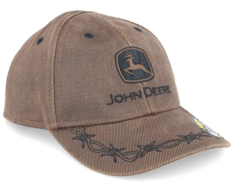 John Deere Kids Oilskin Cap Brown Adjustable online