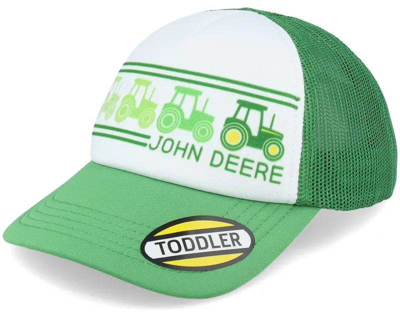John Deere Kids Toddler Tractor Patch Green/White Trucker online