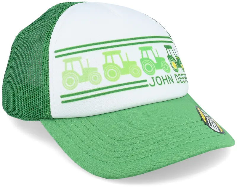 John Deere Kids Toddler Tractor Patch Green/White Trucker online