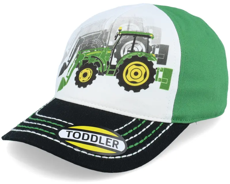 John Deere Kids Toddler Twill Green/White/Black Dad Cap online