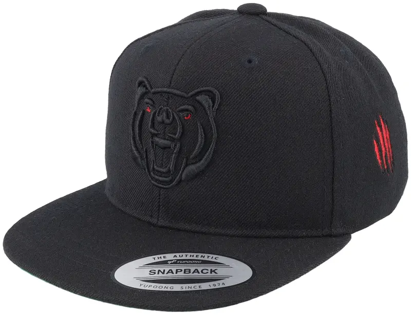 Kiddo Cap Kids 3d Black/Red Bear Black Snapback online