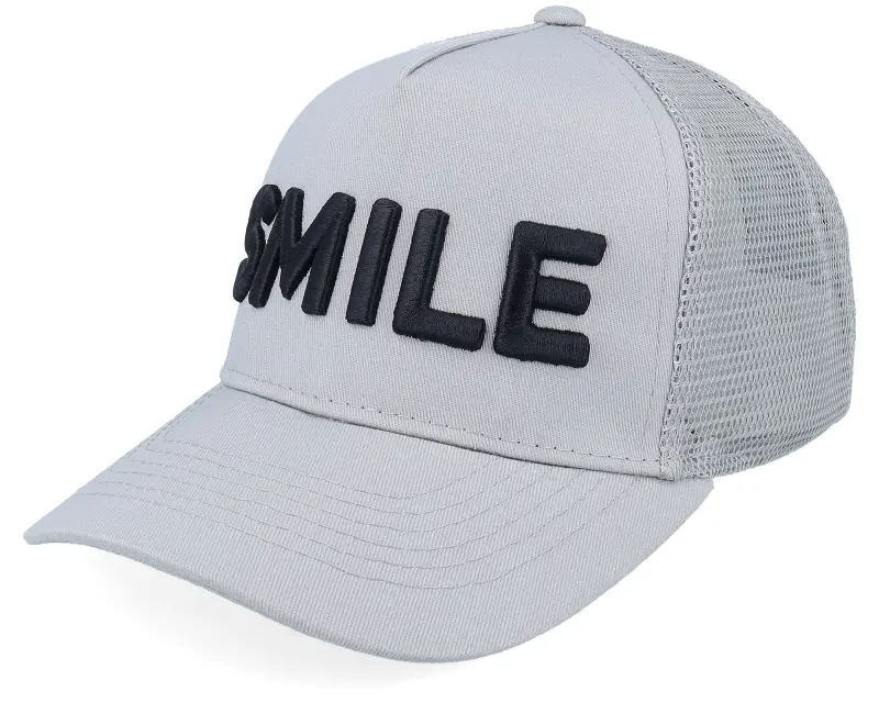 Kiddo Cap Kids 3d Smile Light Grey A-Frame Trucker online