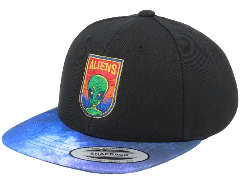 Kiddo Cap Kids Aliens Logo Black/Space Snapback online