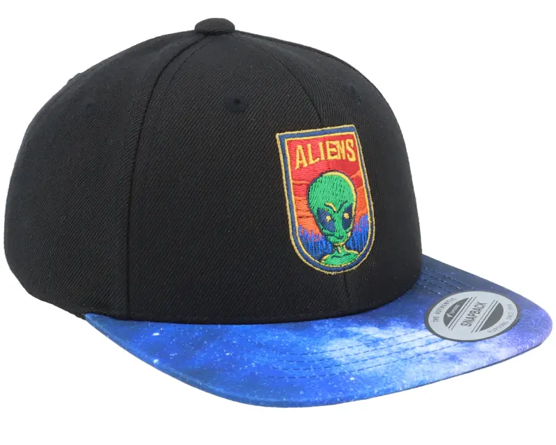 Kiddo Cap Kids Aliens Logo Black/Space Snapback online