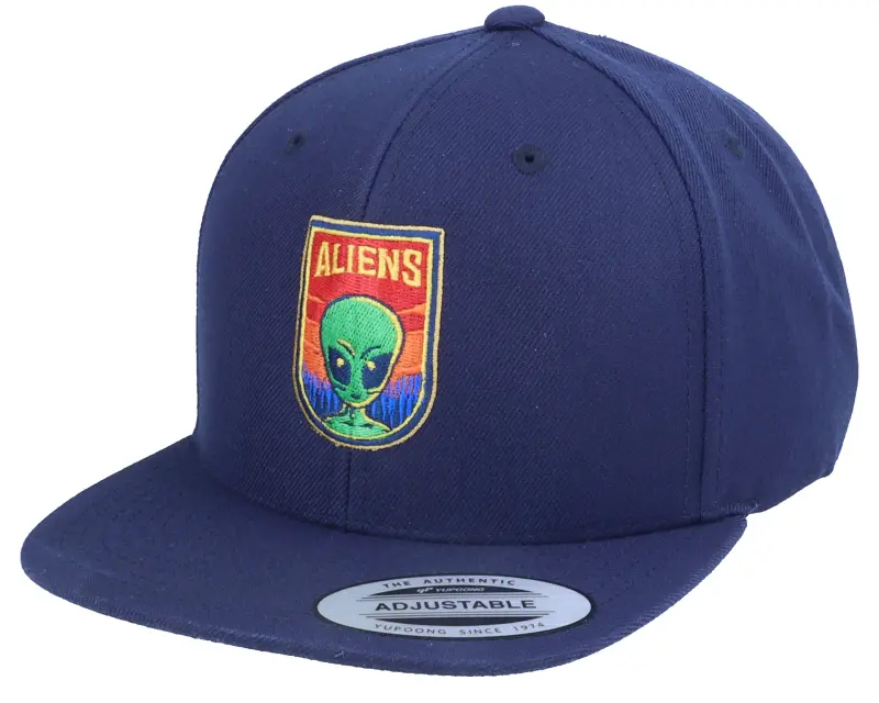 Kiddo Cap Kids Aliens Logo Navy Snapback online
