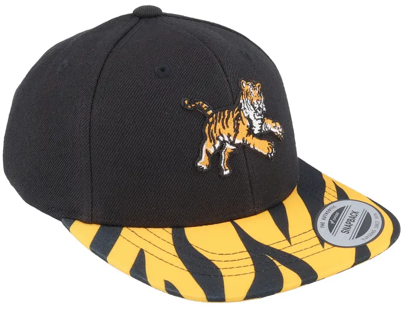 Kiddo Cap Kids Attacking Tiger Black/Tiger Snapback online
