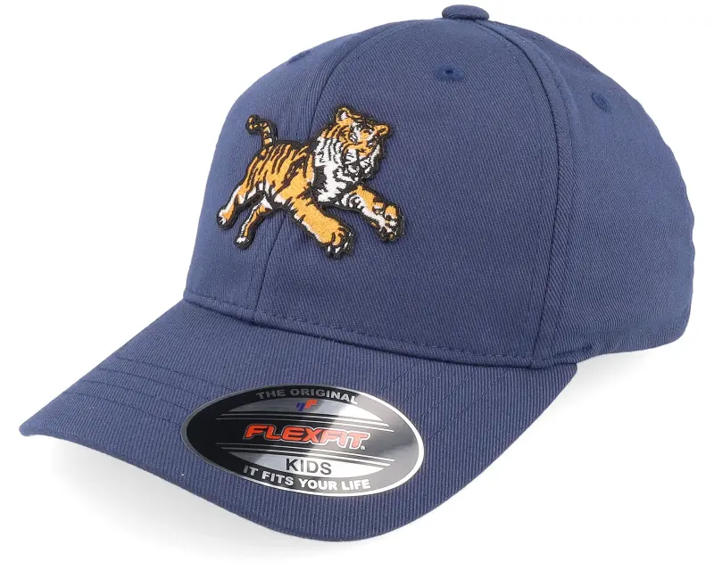 Kiddo Cap Kids Attacking Tiger Navy Flexfit online