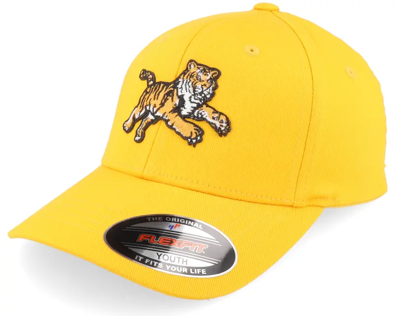 Kiddo Cap Kids Attacking Tiger Yellow Flexfit online