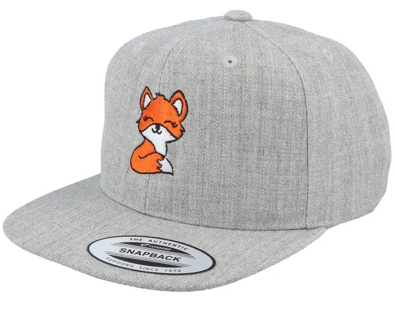 Kiddo Cap Kids Baby Fox Grey Snapback online