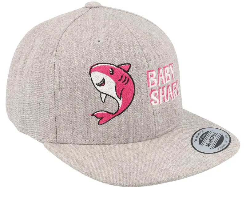 Kiddo Cap Kids Baby Shark Heather Grey Snapback online