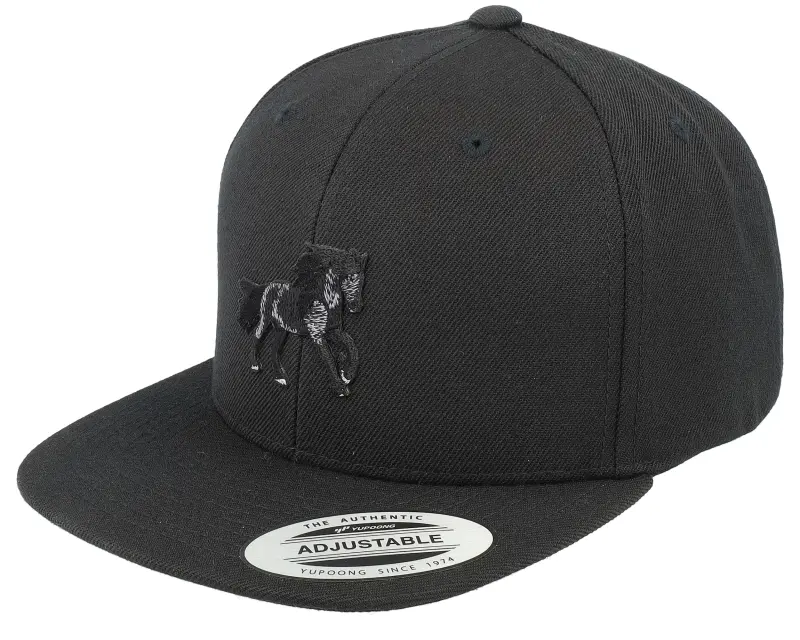 Kiddo Cap Kids Black Horse Black Snapback online