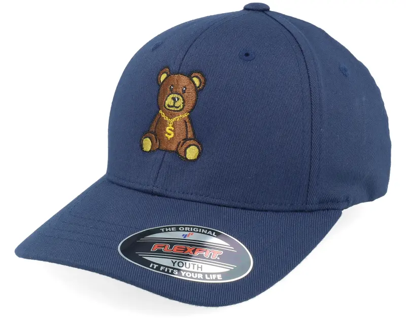 Kiddo Cap Kids Bling Bling Teddy Blue Flexfit online