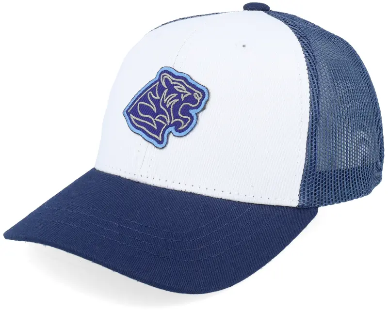 Kiddo Cap Kids Blue Tiger Patch White/Navy Trucker online