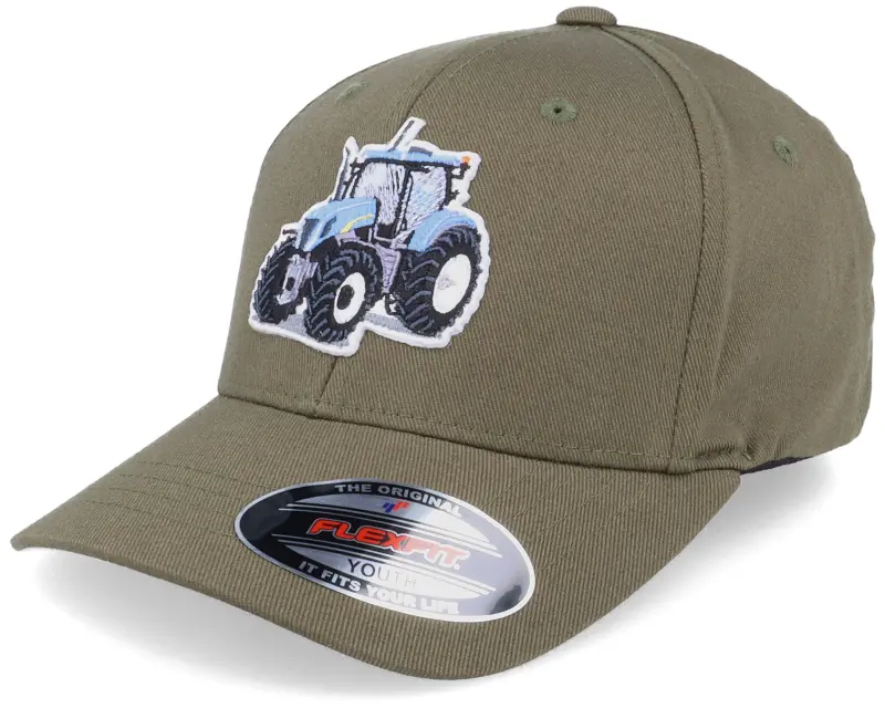 Kiddo Cap Kids Blue Tractor Olive Flexfit online