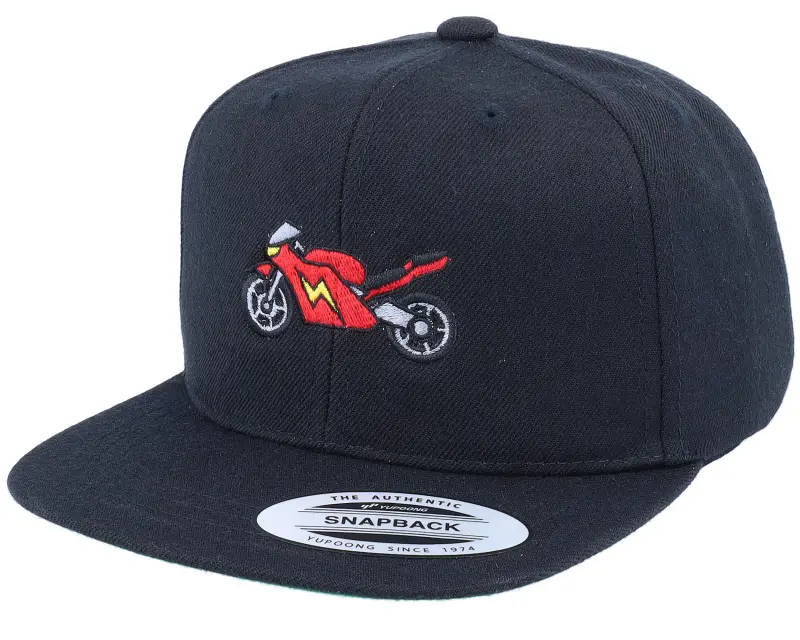 Kiddo Cap Kids Bolt Mc Bike Black Snapback online